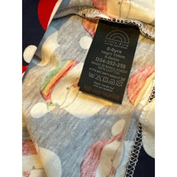 NWT Little Bird by Jools Super Santa Tee 8-9 - Picture 4 of 5